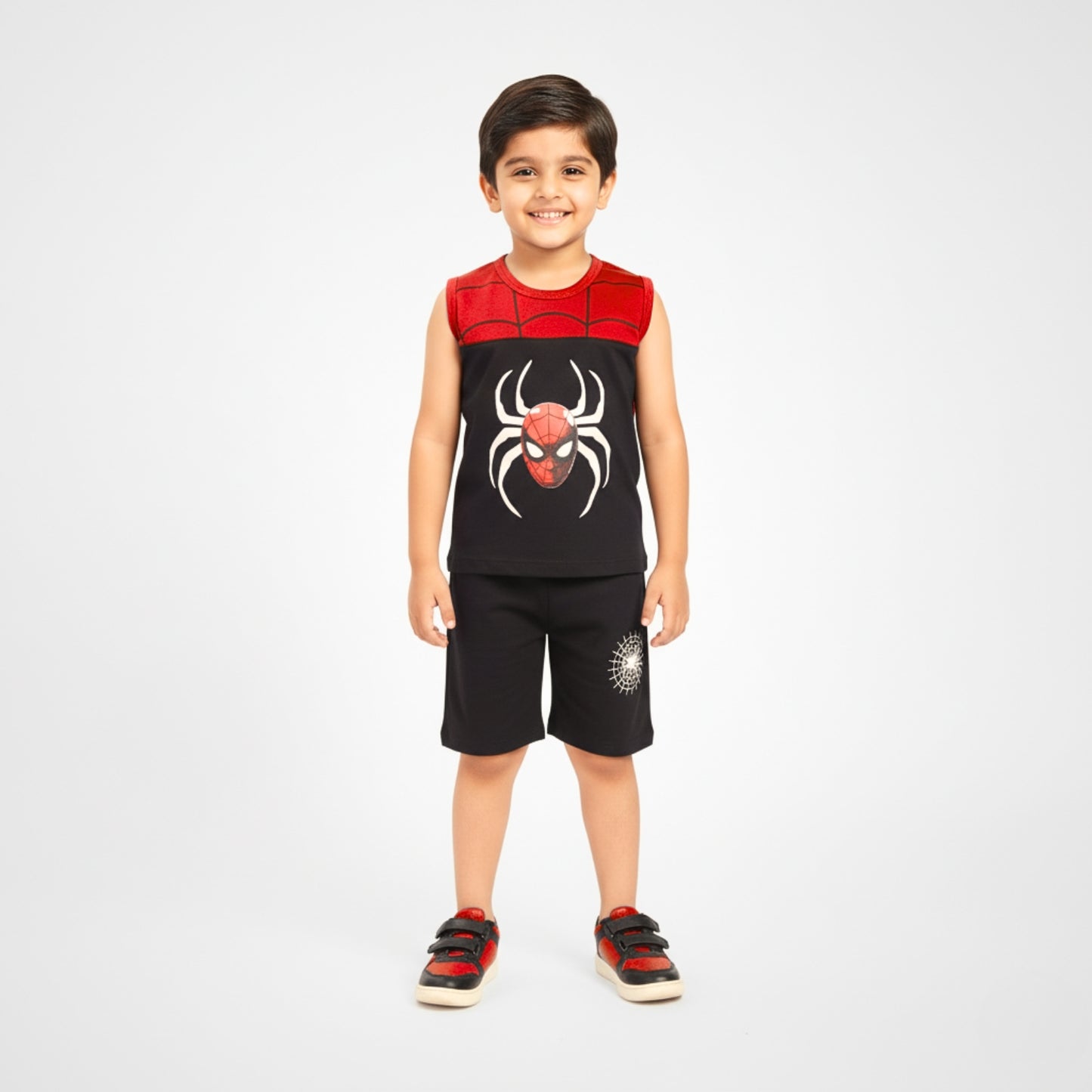 Spider Power Sleeveless Set