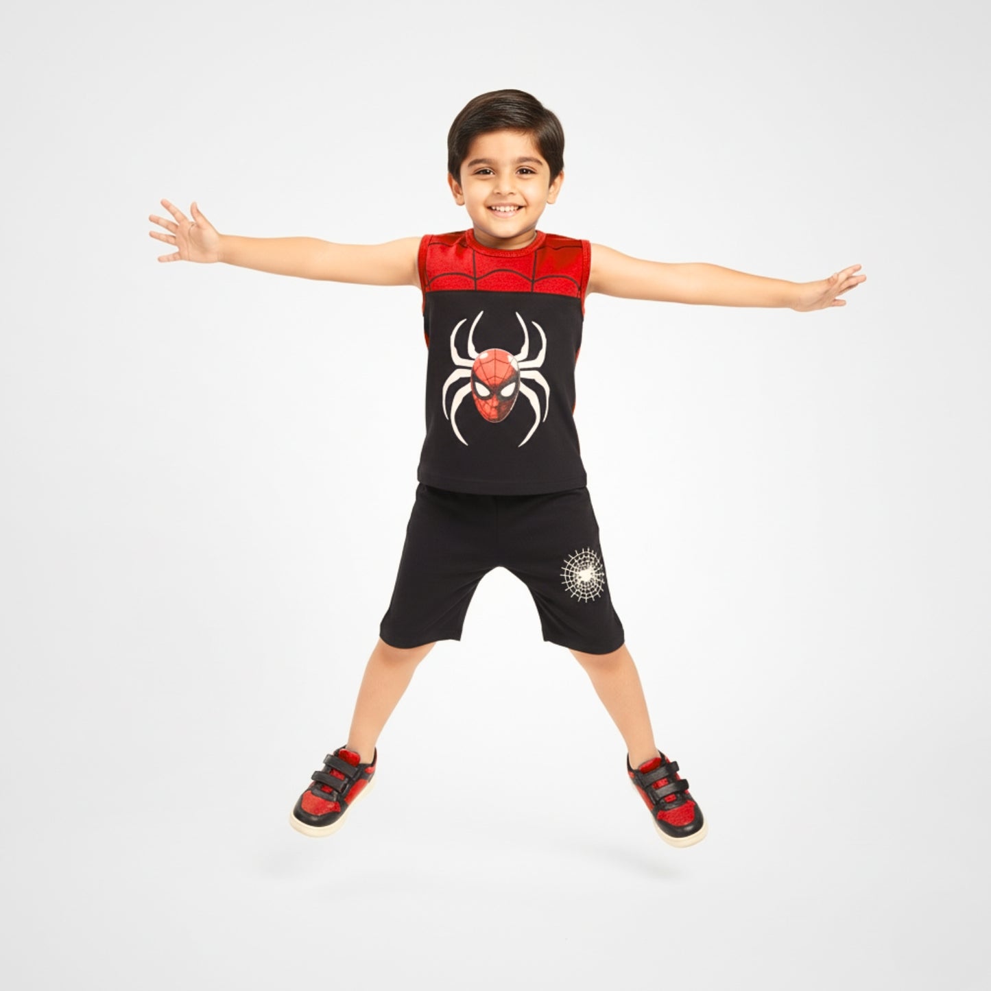 Spider Power Sleeveless Set