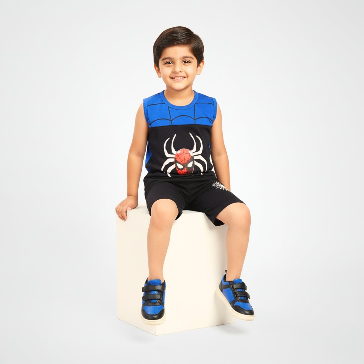 Spider Power Sleeveless Set
