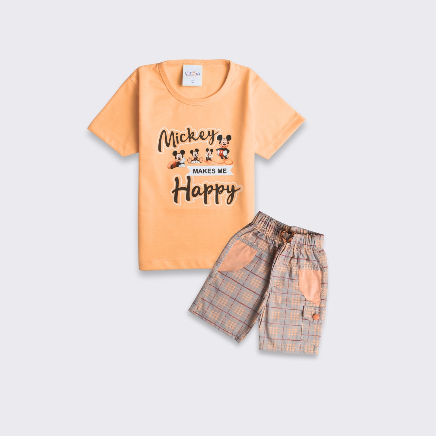 Graphic Tee with Shorts
