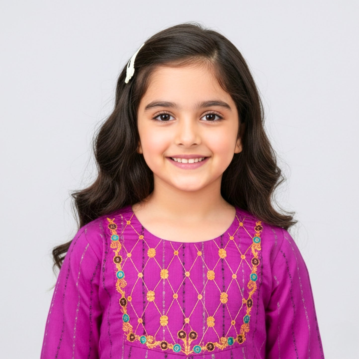 Embroidered Top and Gharara Suit
