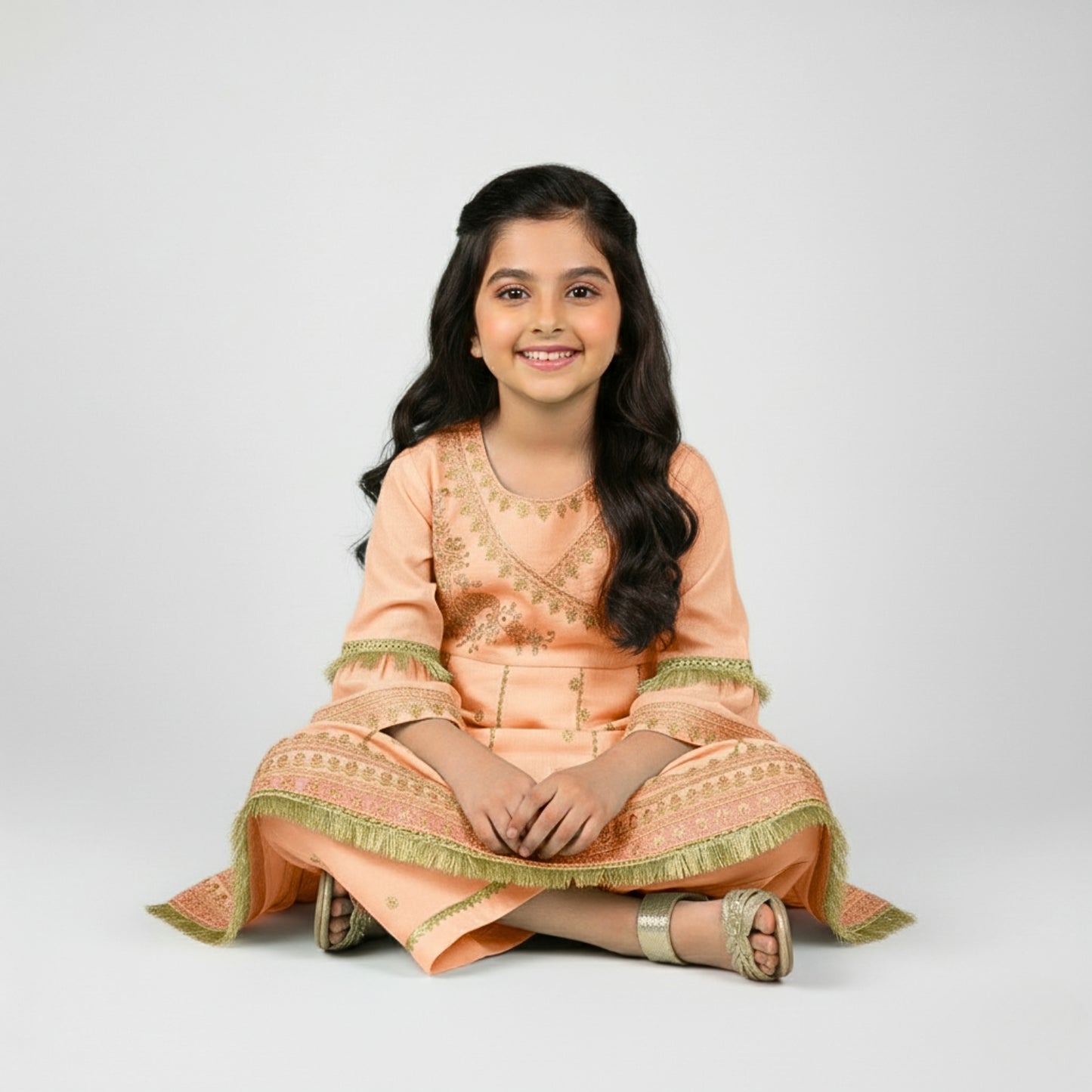 Embroidered Top and Trouser