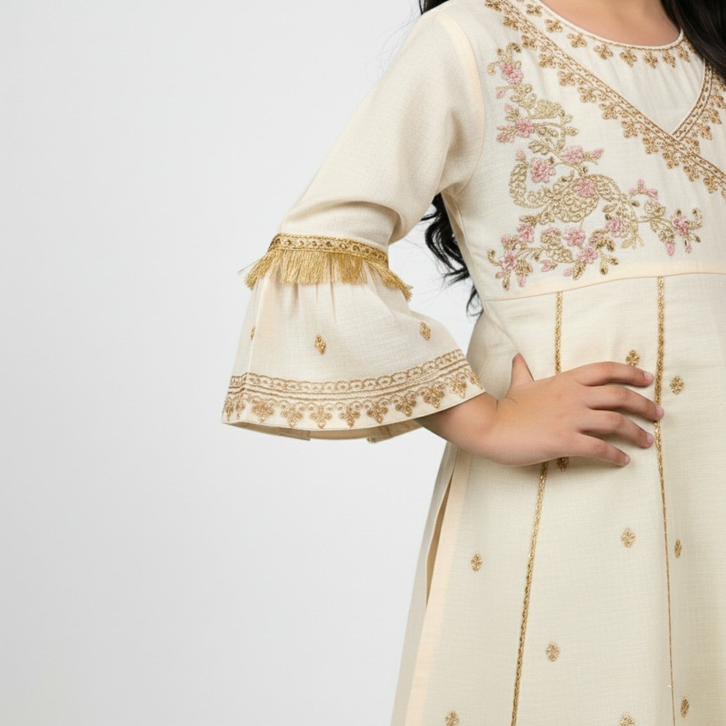 Embroidered Top and Trouser