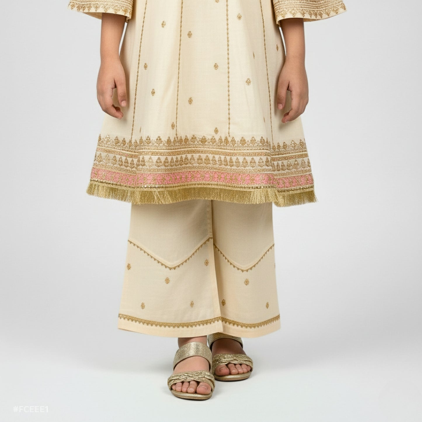 Embroidered Top and Trouser
