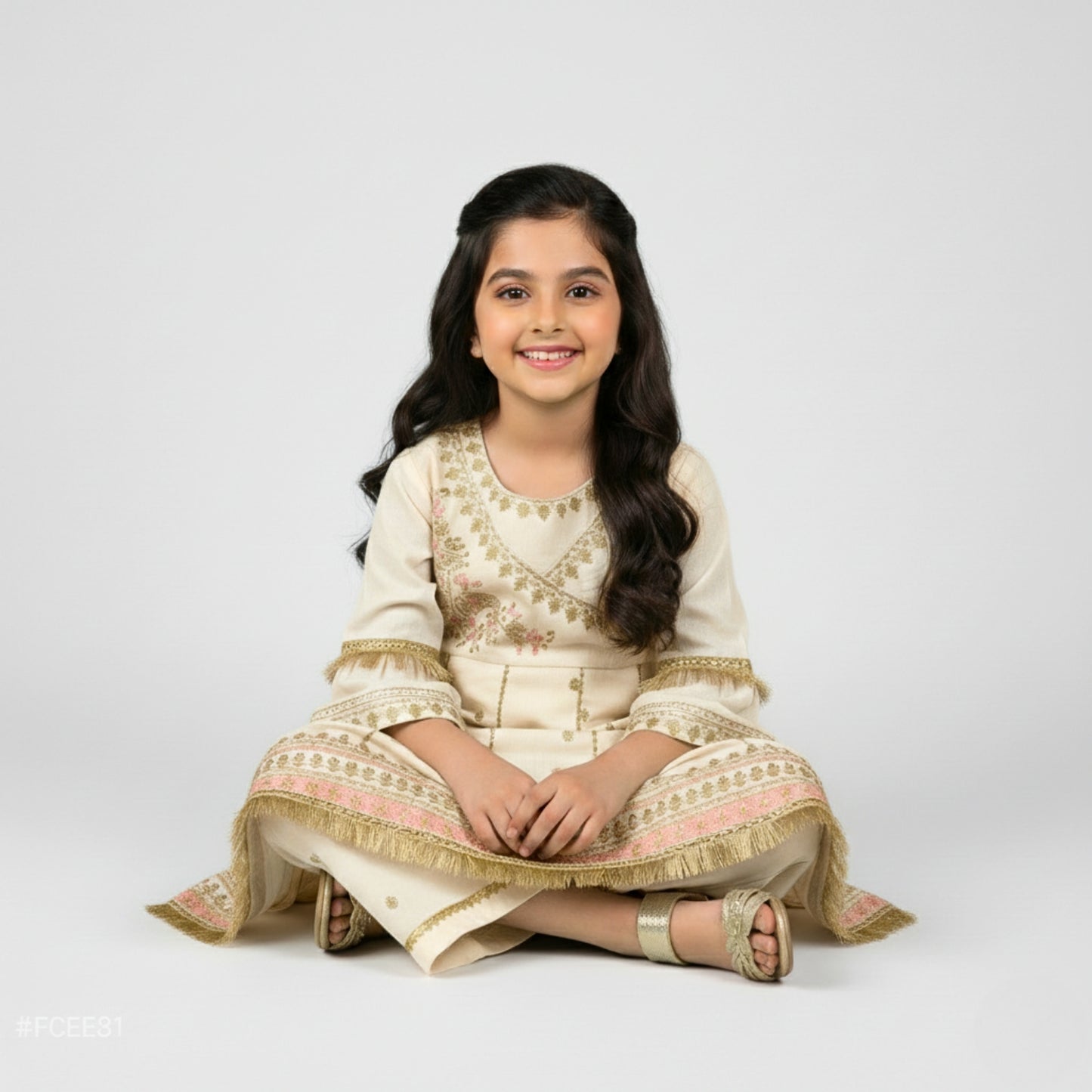 Embroidered Top and Trouser