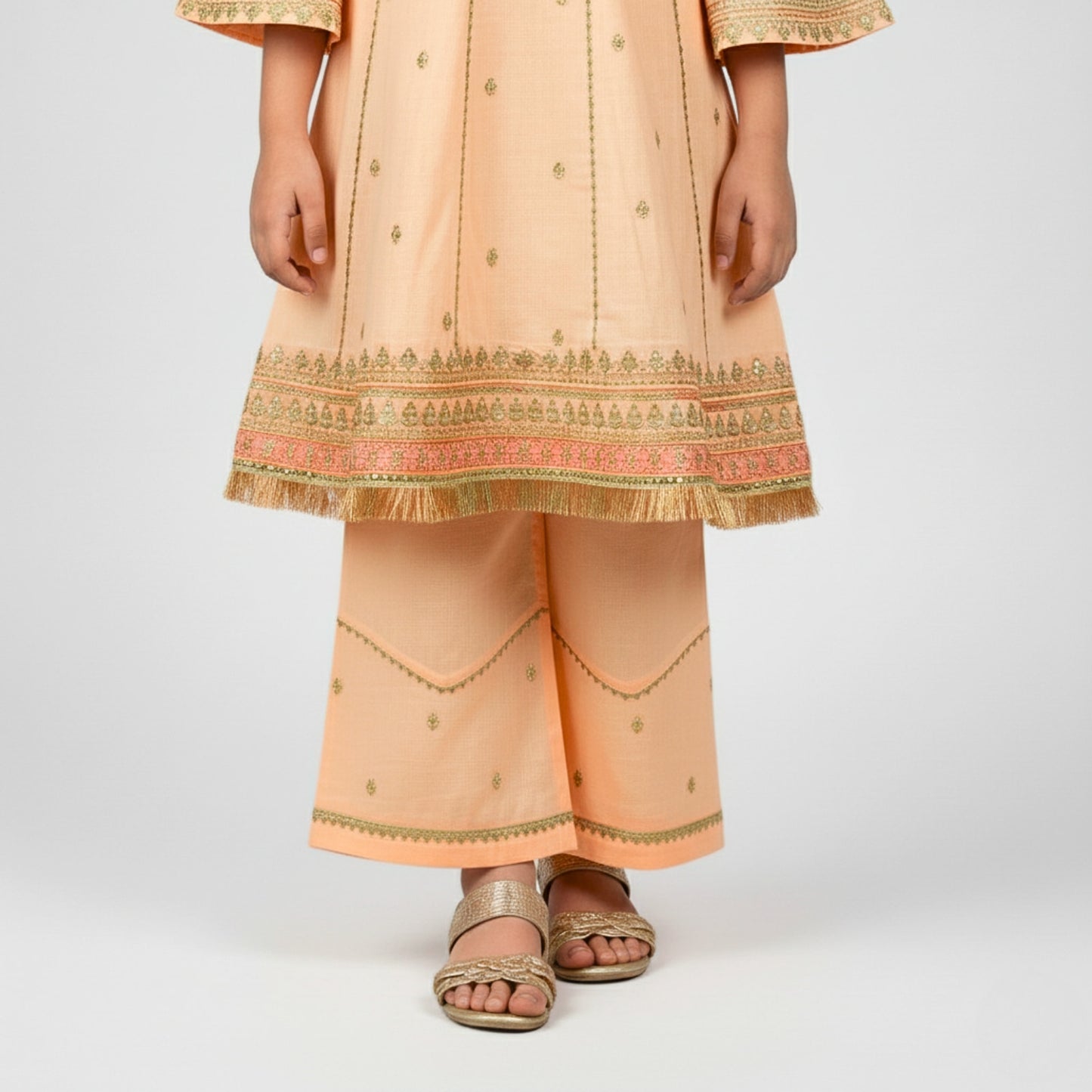 Embroidered Top and Trouser