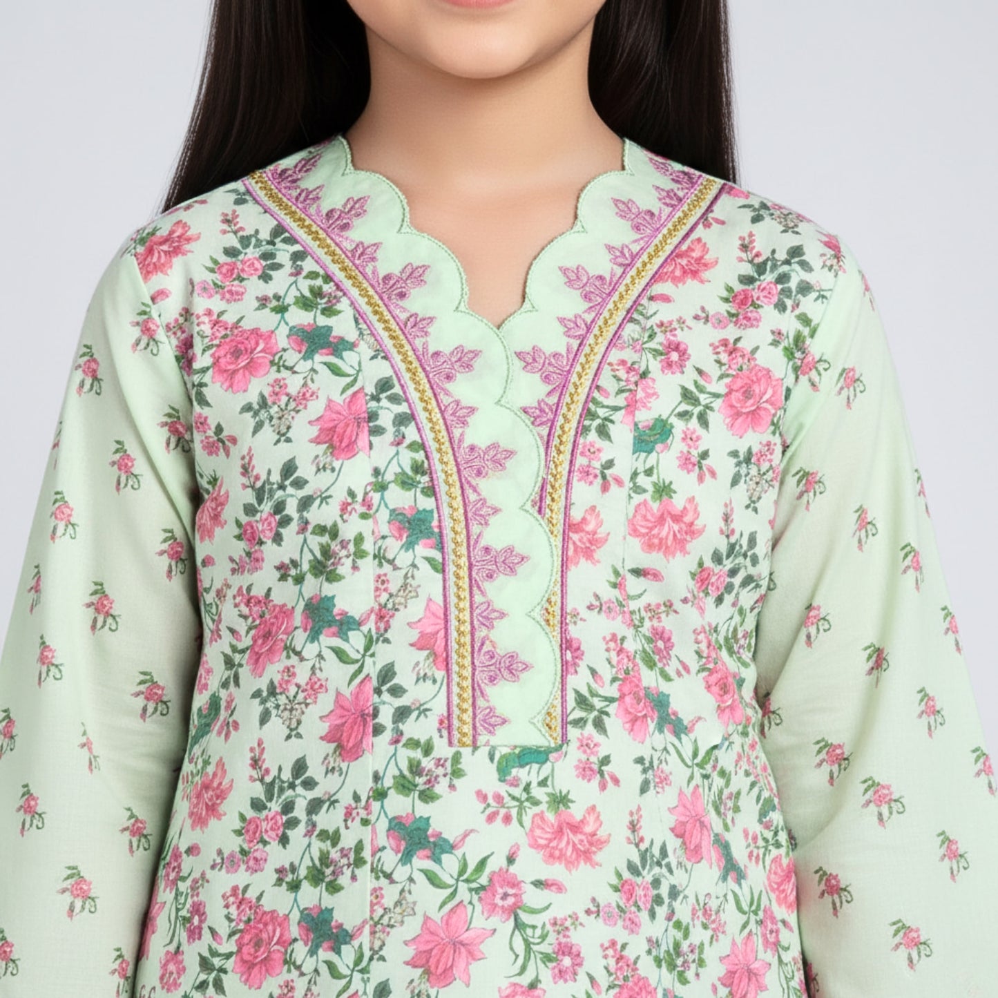 Floral Top and Trouser