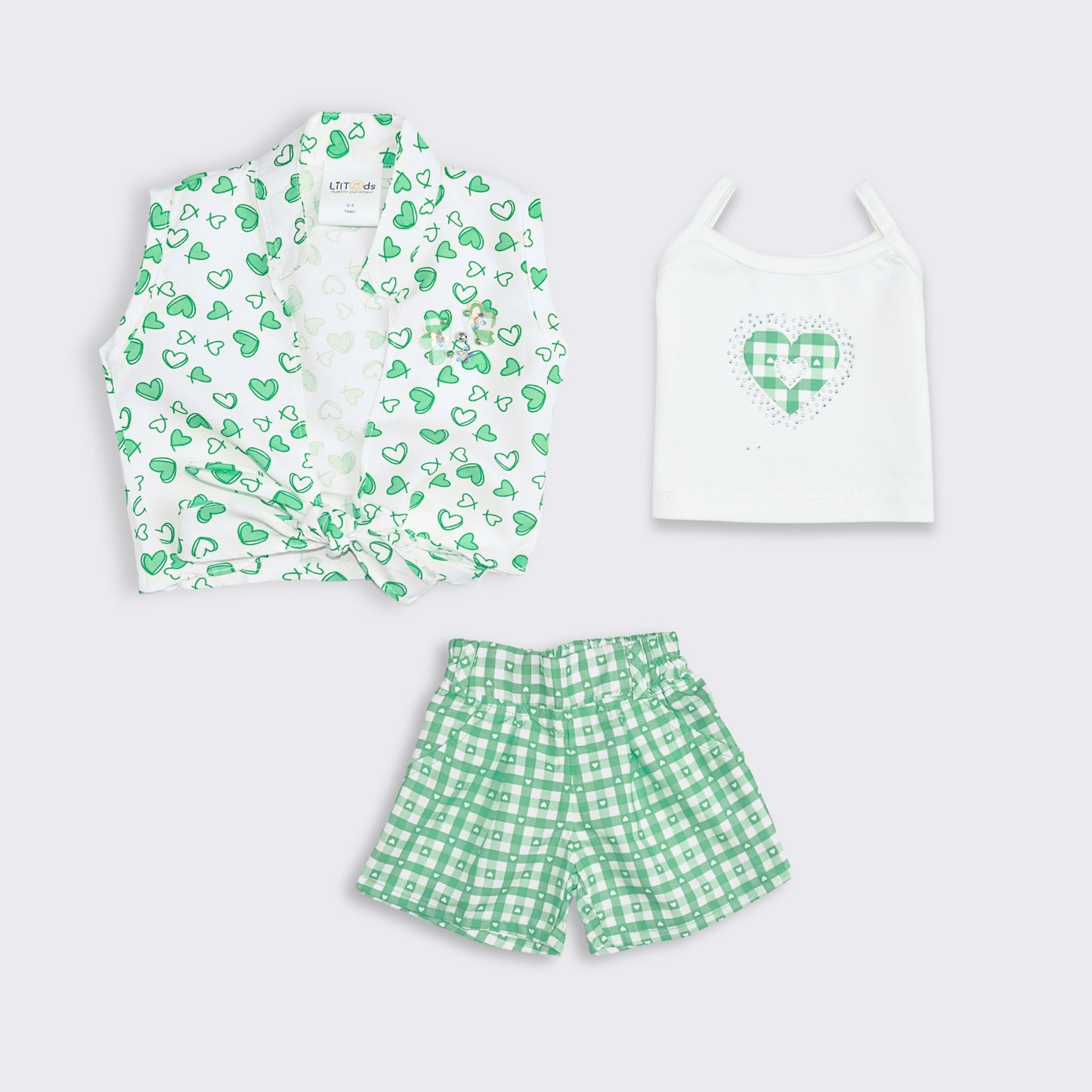 Heart Print Set
