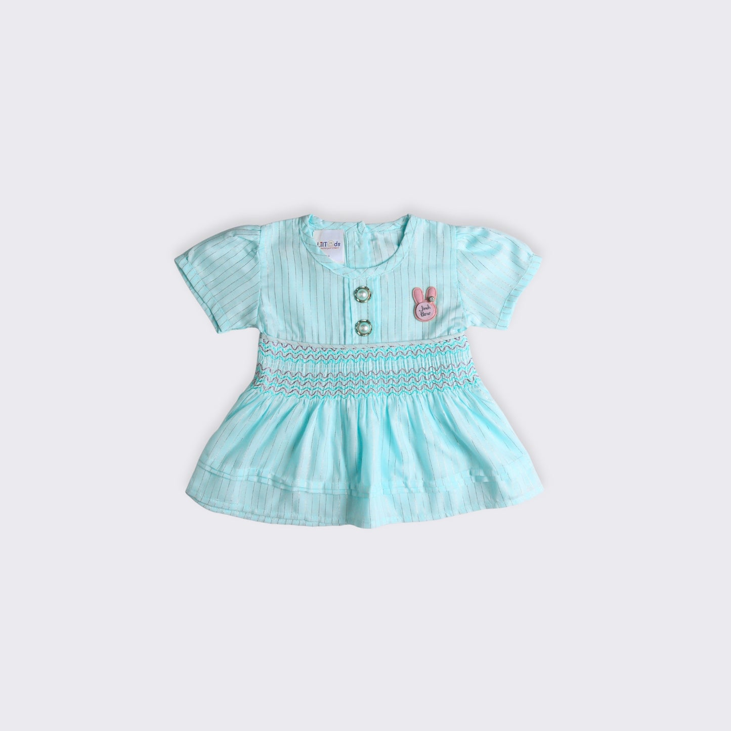 Smocked Top and Shorts Set