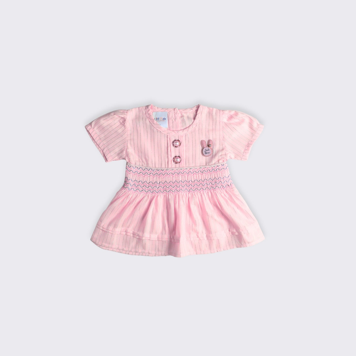 Smocked Top and Shorts Set