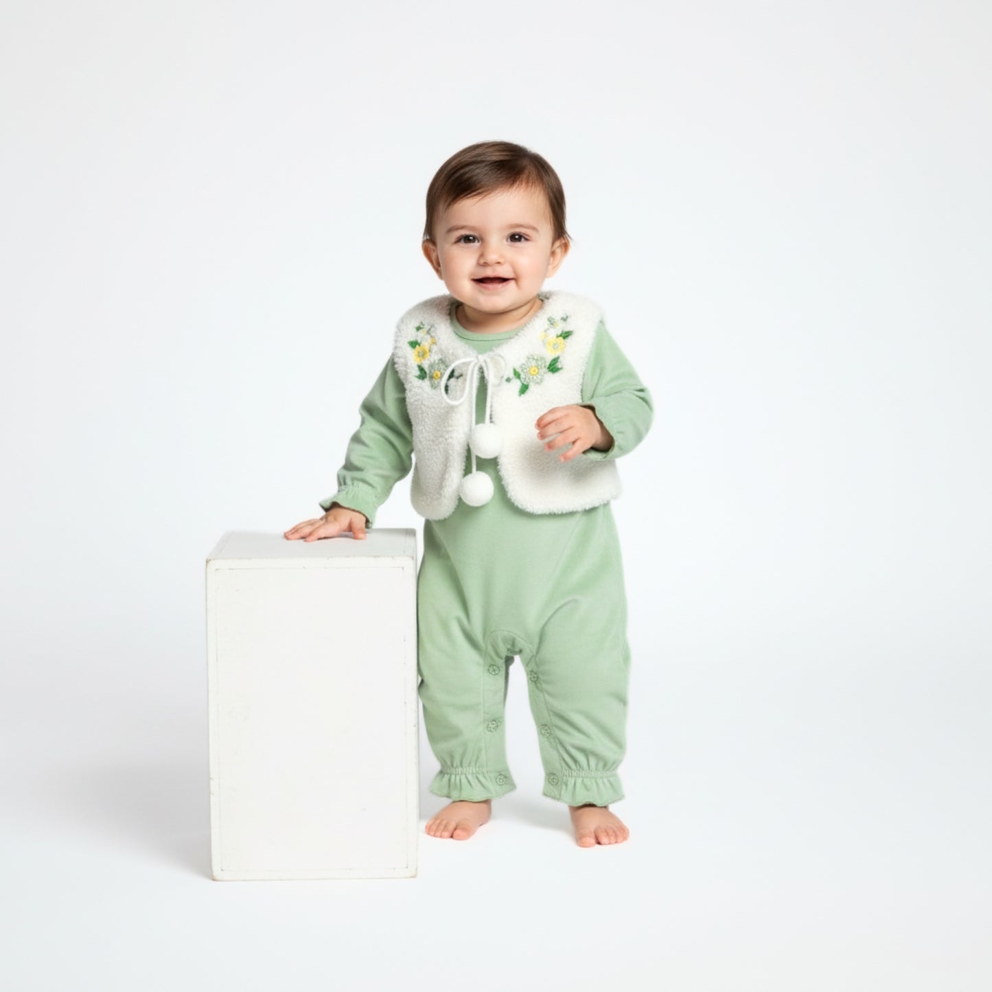 Little Waistcoat Romper