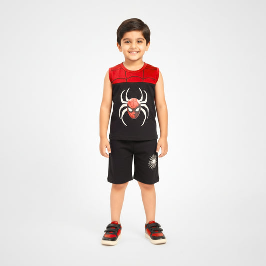 Spider Power Sleeveless Set