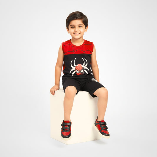 Spider Power Sleeveless Set