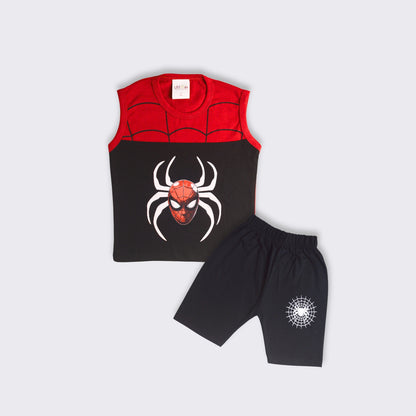 Spider Power Sleeveless Set