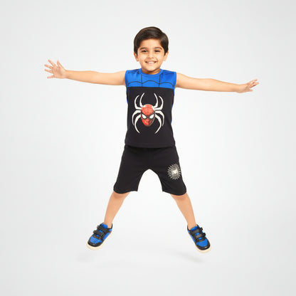 Spider Power Sleeveless Set