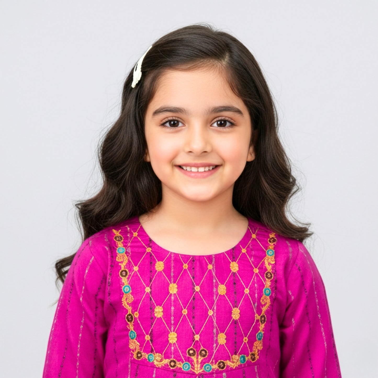 Embroidered Top and Gharara Suit