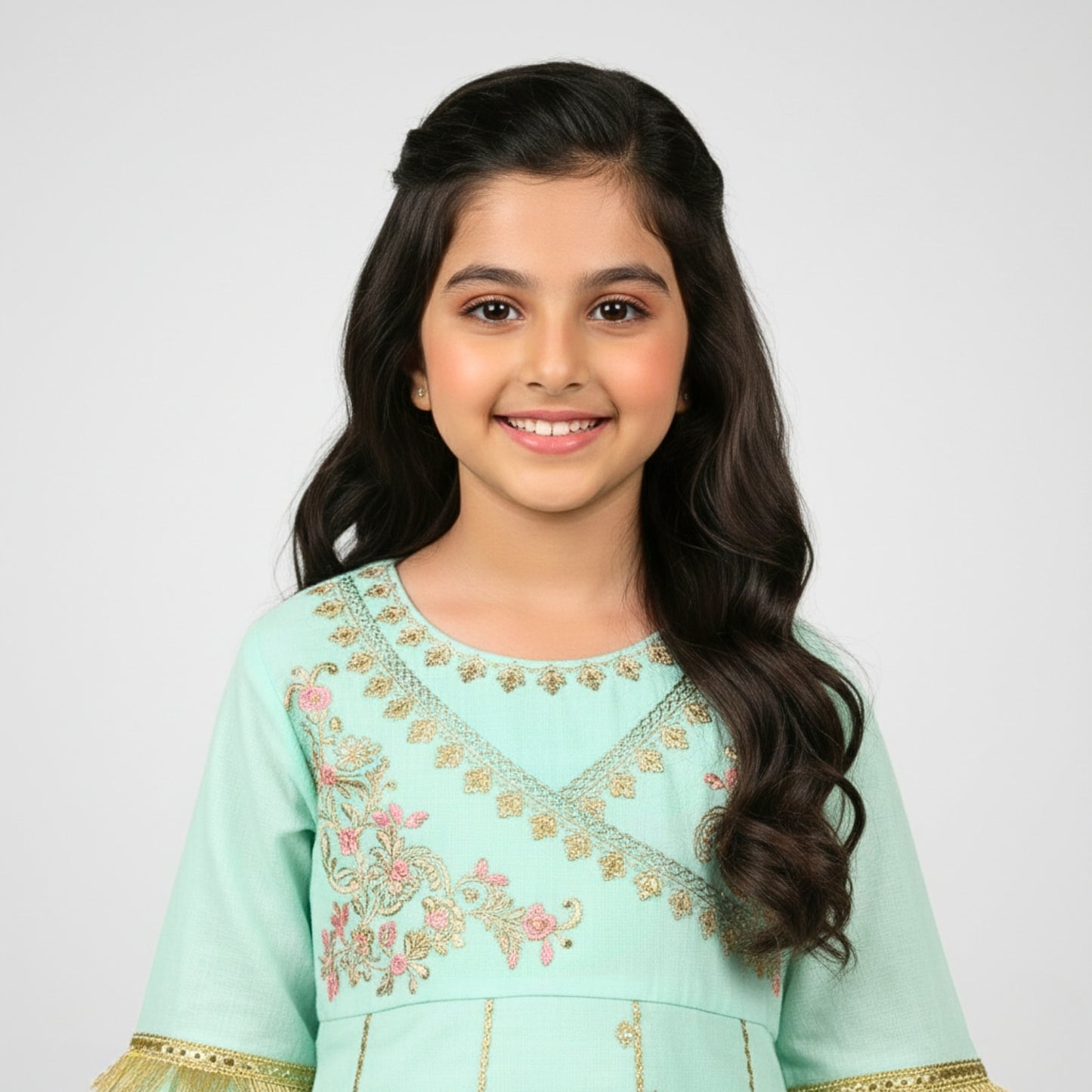 Embroidered Top and Trouser