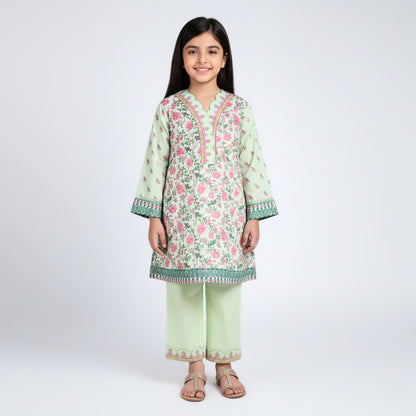 Floral Top and Trouser