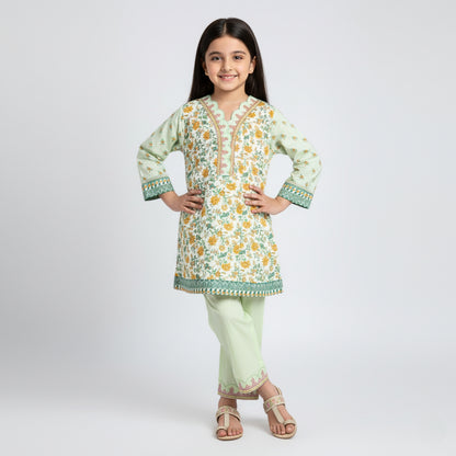 Floral Top and Trouser