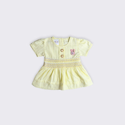 Smocked Top and Shorts Set