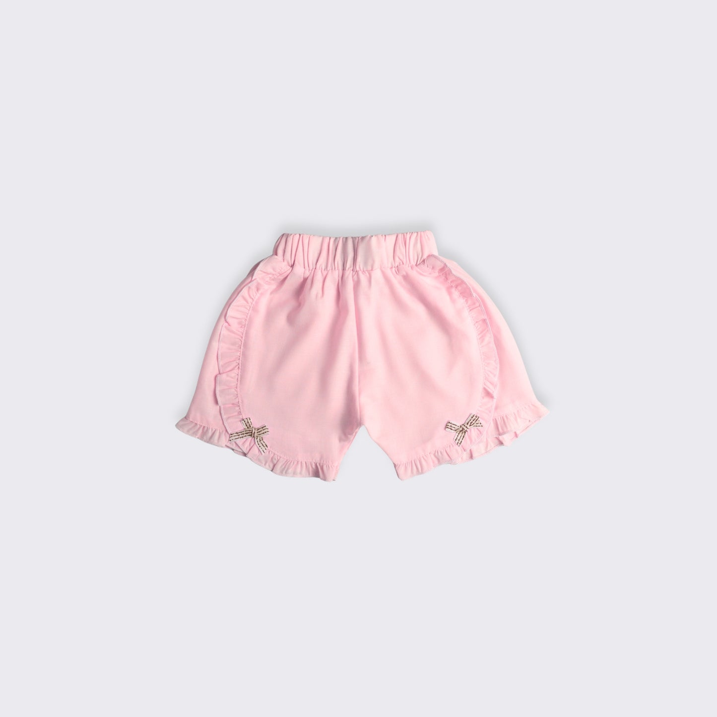 Smocked Top and Shorts Set