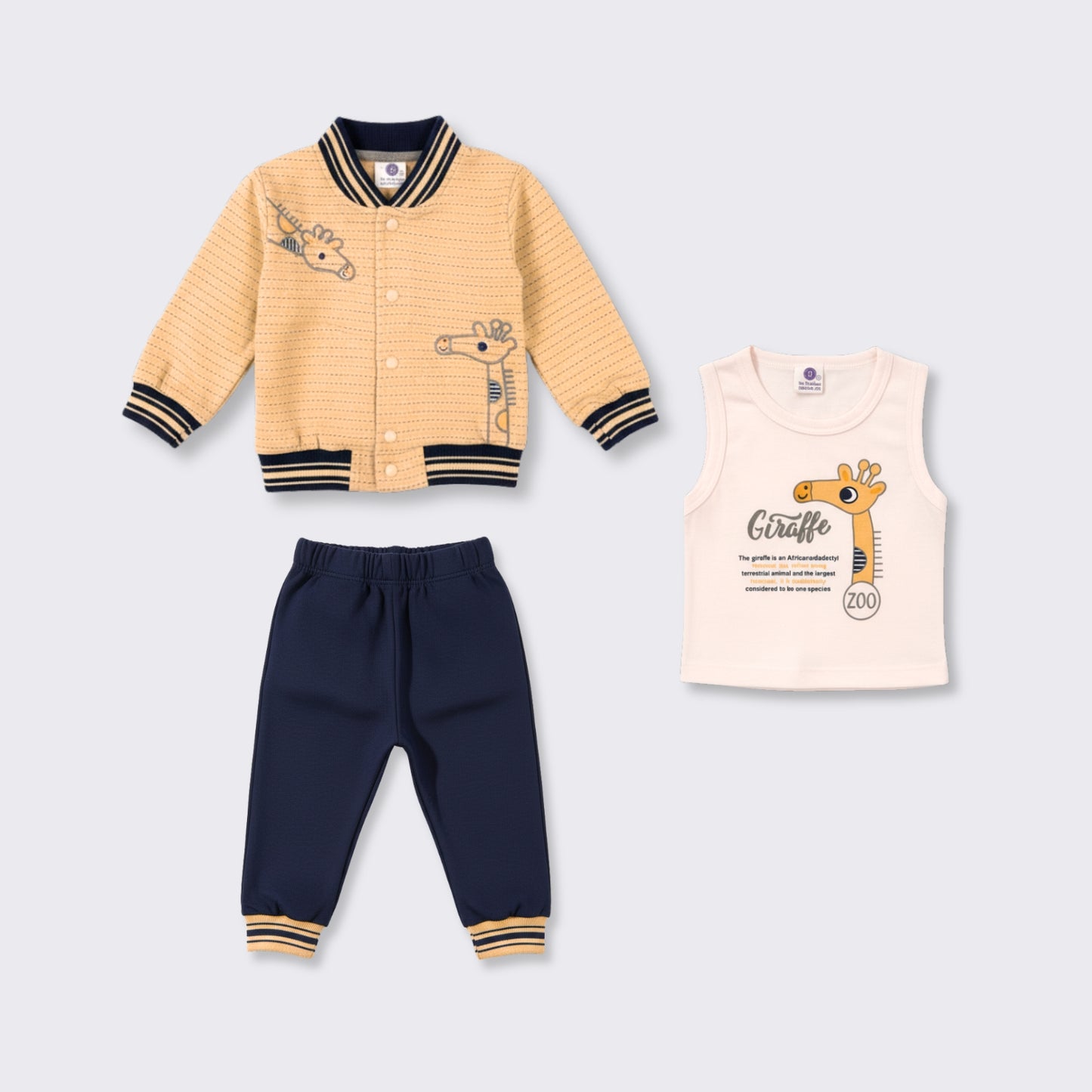 Giraffe Adventure 3 Piece Set
