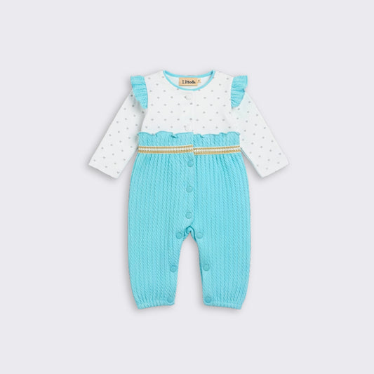 Sweetheart Textured Romper