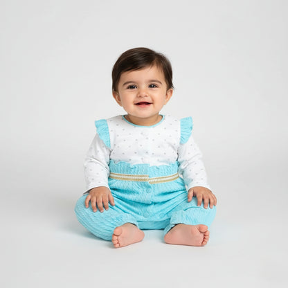 Sweetheart Textured Romper