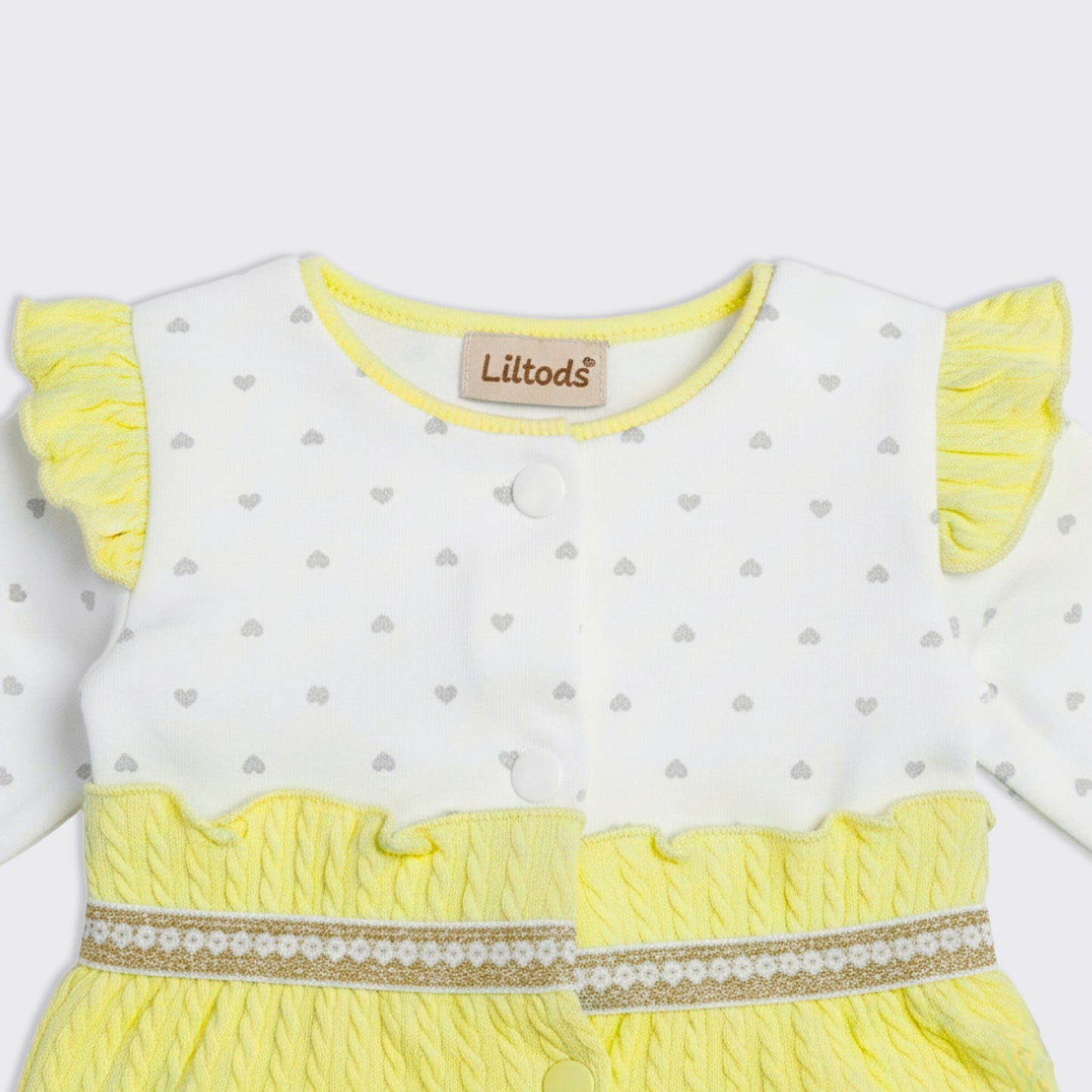 Sweetheart Textured Romper